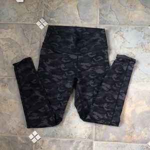 Camo leggings black